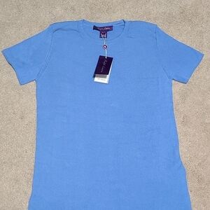 Ralph Lauren Purple Label Ribbed Top